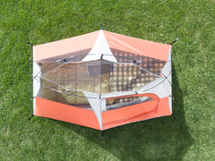 1-Person Hiker Tent with Large Door for Easy Entry