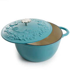 Timeless Beauty 5-Quart Dutch Oven, Turquoise