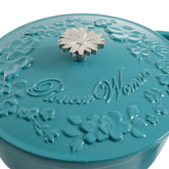 Timeless Beauty 5-Quart Dutch Oven, Turquoise