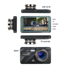 4"/4.5" IPS Screen Full HD 1080P DVR Dash Cam, Car Dashboard Camera Video Recorder