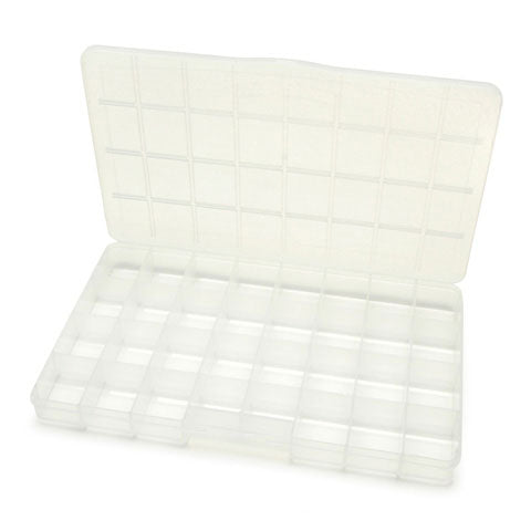 No Spill Plastic Organizer, 32 Compartments