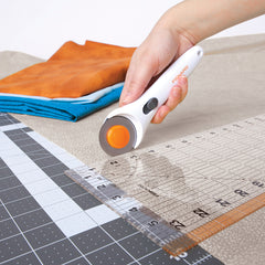 Rotary Fabric Sewing Cutting Set, 3 Pieces, Gray
