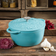 Timeless Beauty 5-Quart Dutch Oven, Turquoise