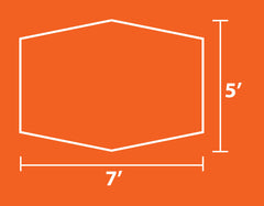 1-Person Hiker Tent with Large Door for Easy Entry