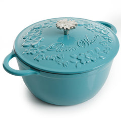 Timeless Beauty 5-Quart Dutch Oven, Turquoise